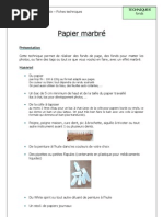 Papier Marbre PDF