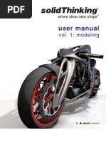 Solidthinking 80 Vol1 Modeling Eng