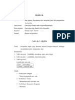 STATISTIK Dipersi Kemiringan Dan Keruncingan