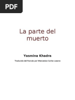 Khadra, Yasmina - La Parte Del Muerto (R1)