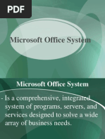 Introduction in MS Office