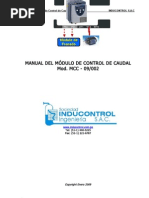 Manual Caudal