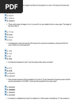 Multiple Choice Questions