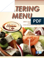 2013 Catering Menu