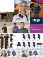 Taco Bell Uniform Catalog