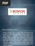 PPTs ON BONTON CABLES