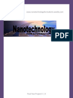 Nanotechnology For Students A Website On Nanotechnology With Emphasis On Nanopharmaceuticals