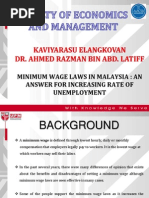 Minimum Wage Laws