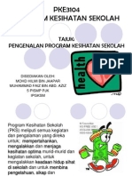 Pengenalan Program Kesihatan Sekolah