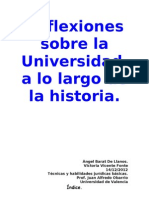 Reflexiones Sobre La Universidad