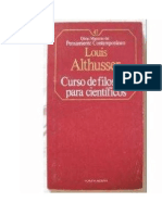 Althusser Louis Curso de Filosofia para Cientificos 1967