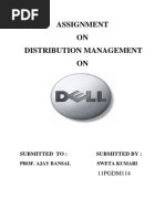 Distribution MGT Assignment