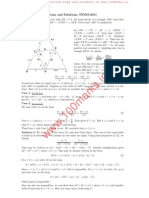 Inmo-Sol-2011 Previous Year Question Papers of Indian National Mathematical Olympiad (INMO) With Solutions