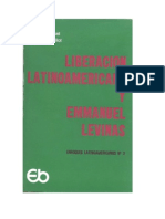 Dussel Enrique y Guillot Daniel E Liberacion Latinoamericana y Emmanuel Levinas 1975