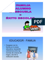 .La Familia, El Alumno, La Escuela