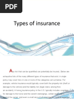 Types of Insurance