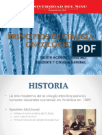 Principios de Cirugia Oncológica