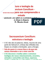 Estrutura e Teologia Da Sacrosanctum Concilium