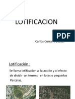 Planificacion (Lotificacion)