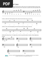 Music Theory Worksheet 9 Ledger Lines