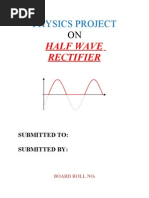 Half Wave Rectifier