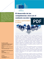 Desarrollo Competencias Claves Eurydice