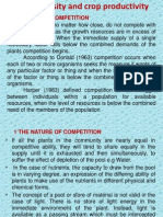 Plant Density and Crop Productivity