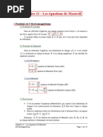 Les Equations de Maxwell