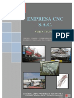 Informe de Visita Empresa de Productos Hidrobiológicos CNC S.A.C.