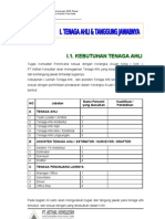 I. Tenaga Ahli & Tanggung Jawabnya