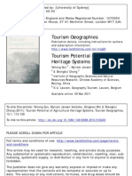 Tourism Potential of Agricultural Heritage Systems