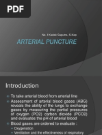 Arterial Puncture