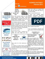 Ortus Business Factsheet February 2013