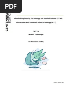 CNET124 Lab 4 Packet Sniffing