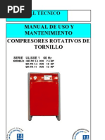 Compresor de Tornillo PDF