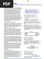 Torque and Inertia Calculations