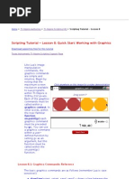Scripting Tutorial - Lesson 8: Quick Start: Working With Graphics