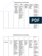 February Curriculum Map