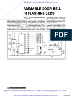 Doorbell Flashing Leds