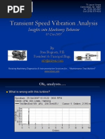 Transient Speed Vibration Analysis: Insights Into Machinery Behavior