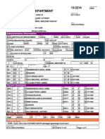 Matthew Tello Arrest Report