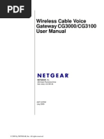 Netgear CG3100 PDF