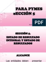 Niif Seccion 5, Ba Ven Nif 5 y Nic 1