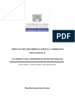 Desarrollo Grupal y Liderazgo Situacional 2