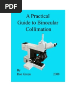 A Practical Guide To Binocular Collimation