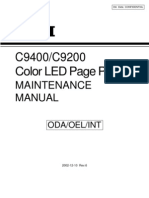 C9200, C9400 Service Manual