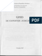 Ghid de Expertiza Judiciare. Chisinau 2005