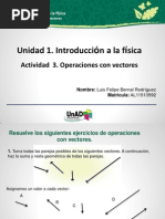 Operaciones Con Vectores