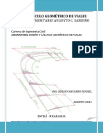 Diseño y Calculo Geometrico de Viales