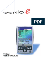 Genio E550g User Manual